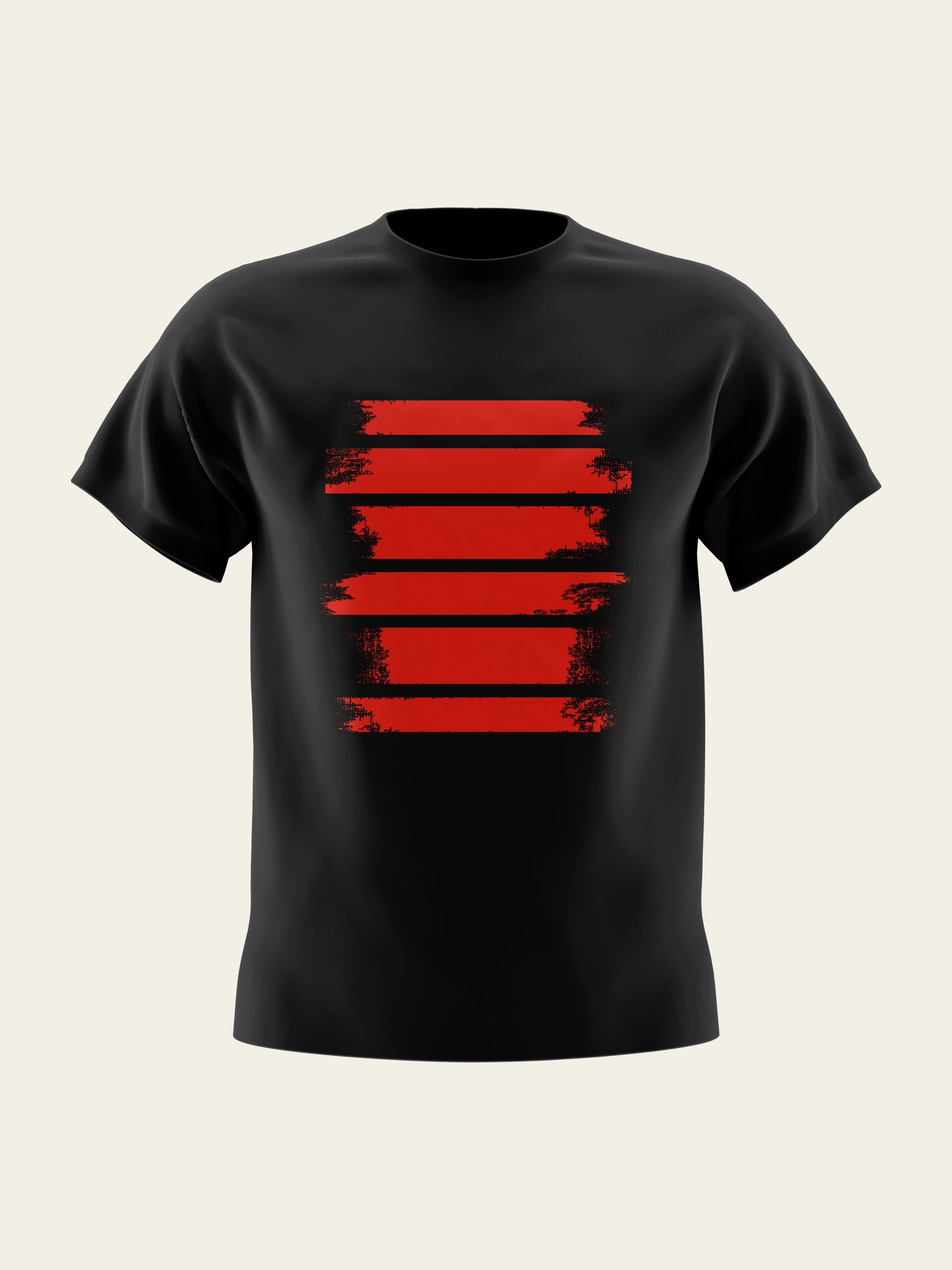 Chambal Abstract Black T-Shirt The Chambal®