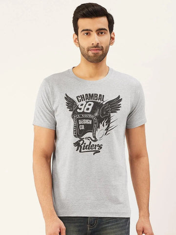 Chambal Rider Grey T-Shirt - The Chambal