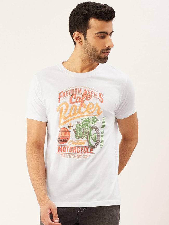 Ride More White T-Shirt - The Chambal