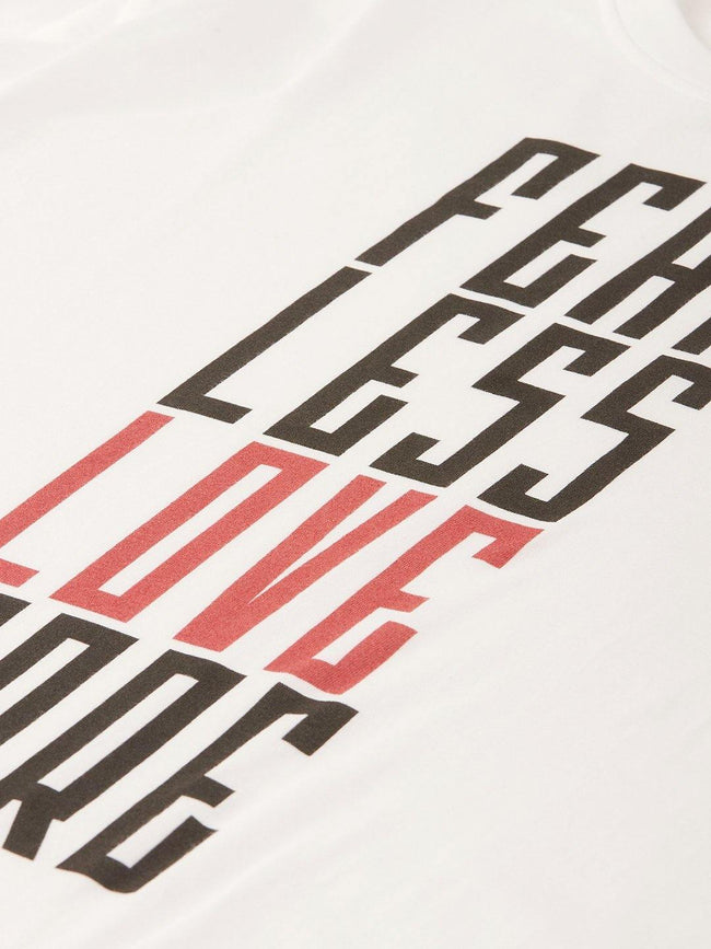 Fear Less White T-Shirt - The Chambal