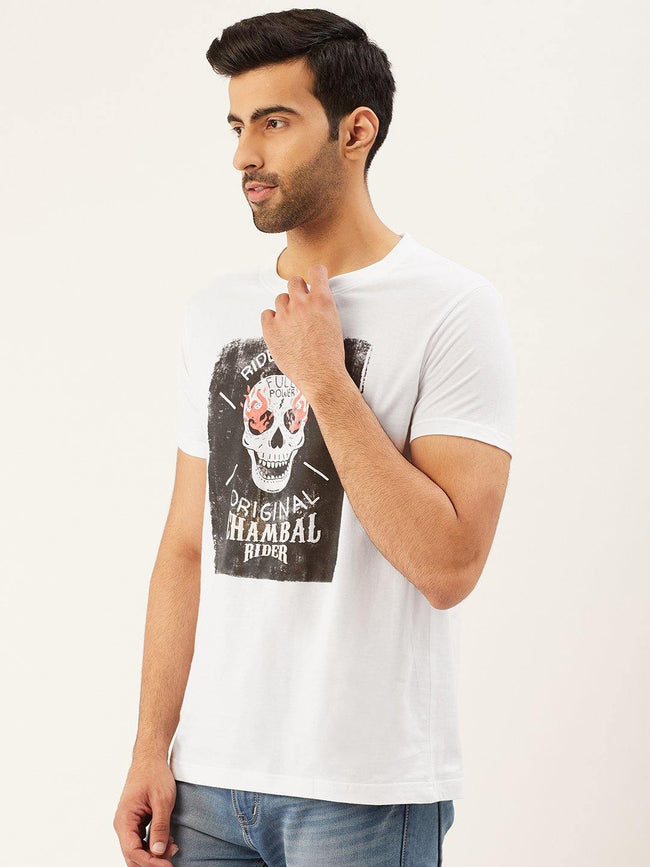 Original Chambal Rider White T-Shirt - The Chambal