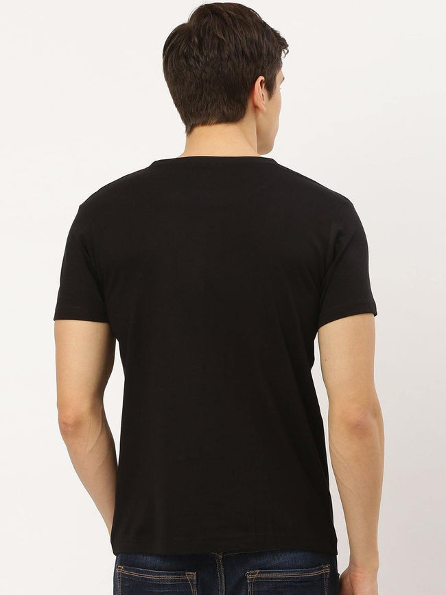 Wings Black T-Shirt - The Chambal