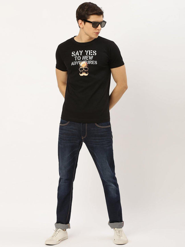 Adventures Black T-Shirt - The Chambal