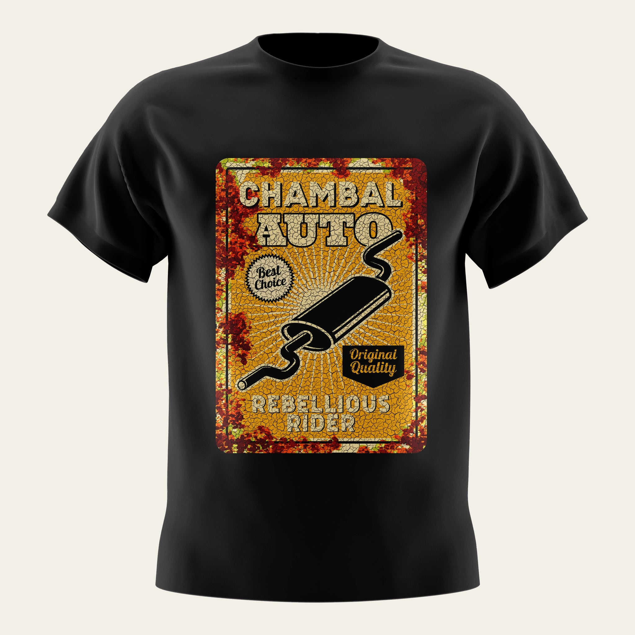 Chambal Auto Round Neck T-Shirt The Chambal®
