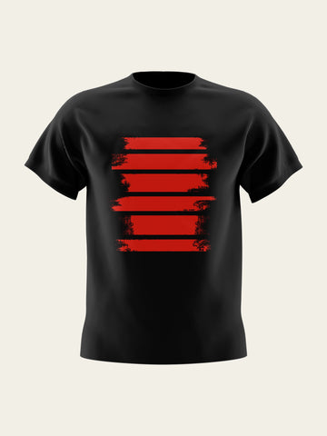 Chambal Abstract Black T-Shirt The Chambal®