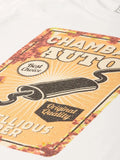 Chambal Auto White T-Shirt - The Chambal