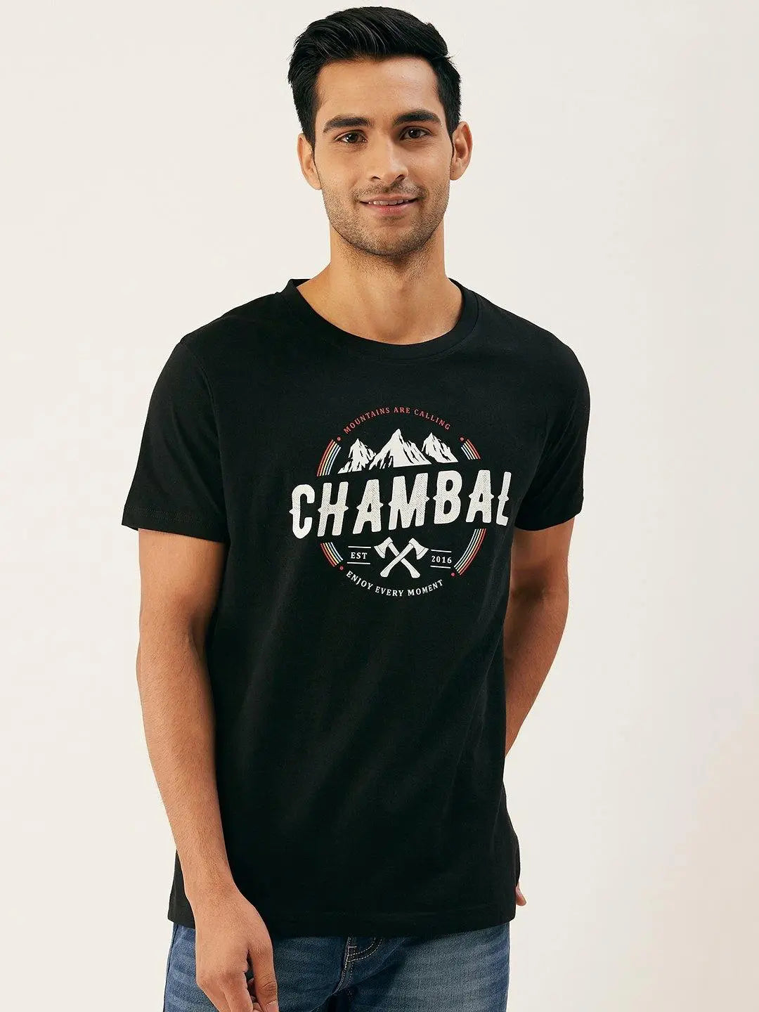 Chambal Calling Black T-Shirt - The Chambal