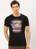 Custom Motocycle Black T-Shirt - The Chambal