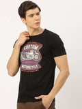 Custom Motocycle Black T-Shirt - The Chambal