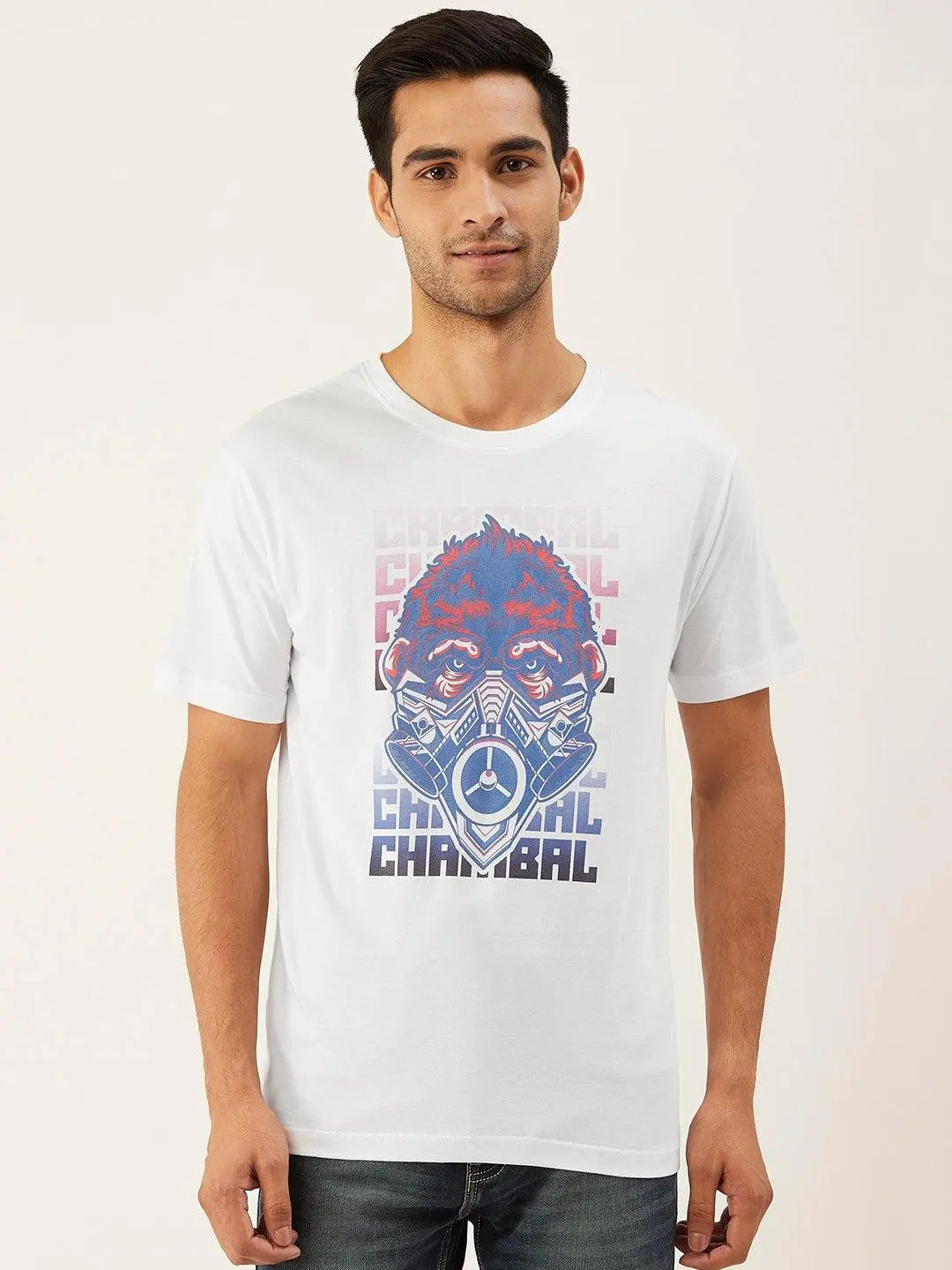 Cyberpunk White T-Shirt - The Chambal