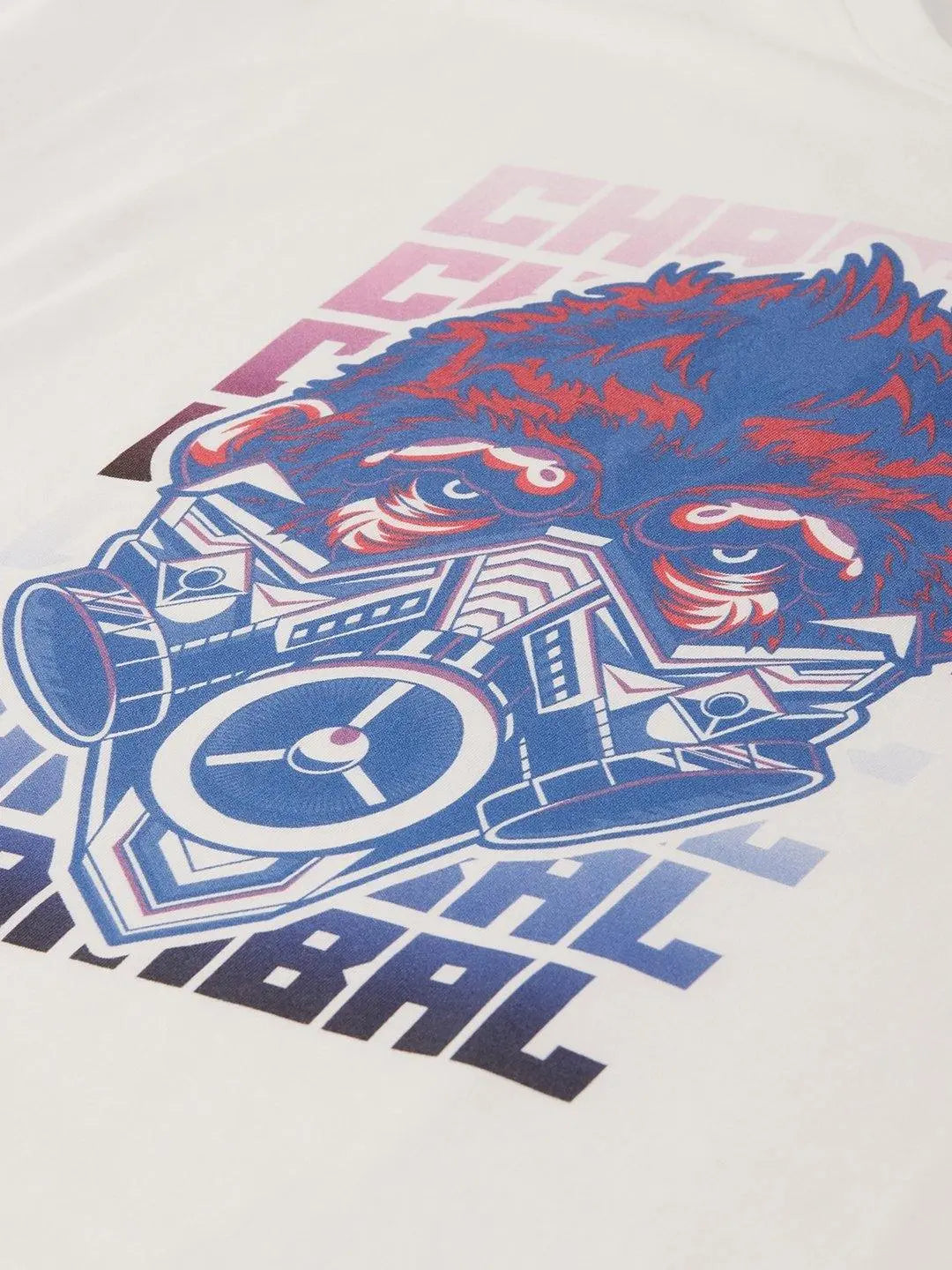 Cyberpunk White T-Shirt - The Chambal
