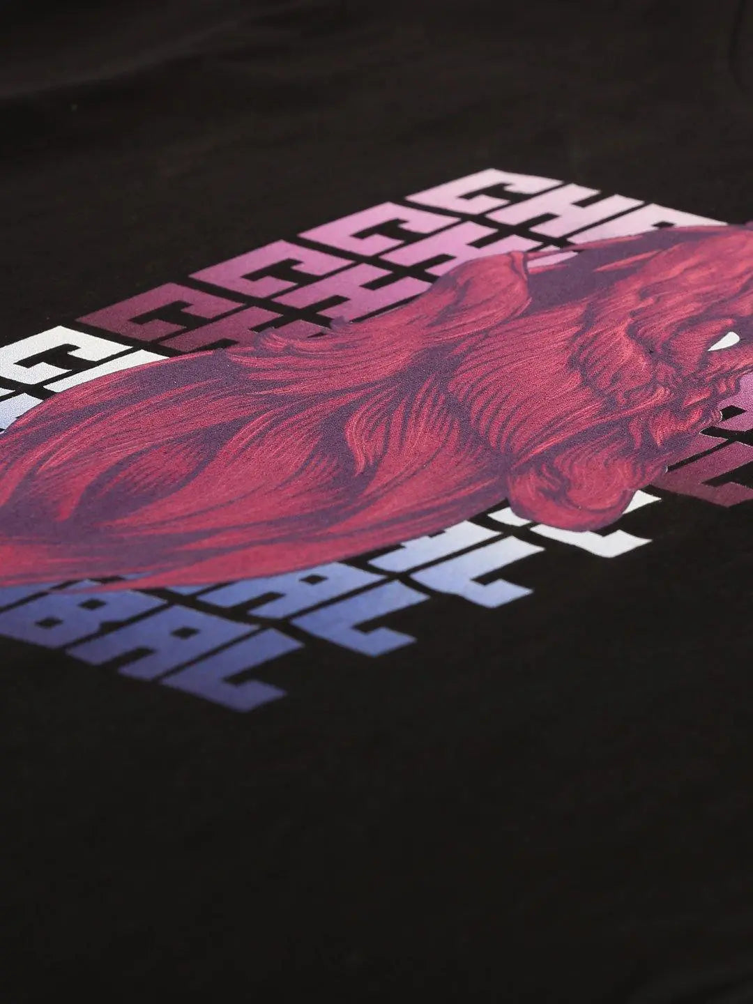 Roar Black T-Shirt - The Chambal