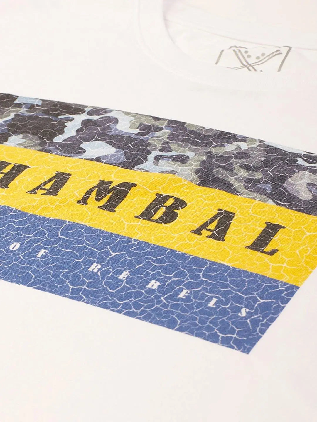 Land Of Rebel White T-Shirt - The Chambal