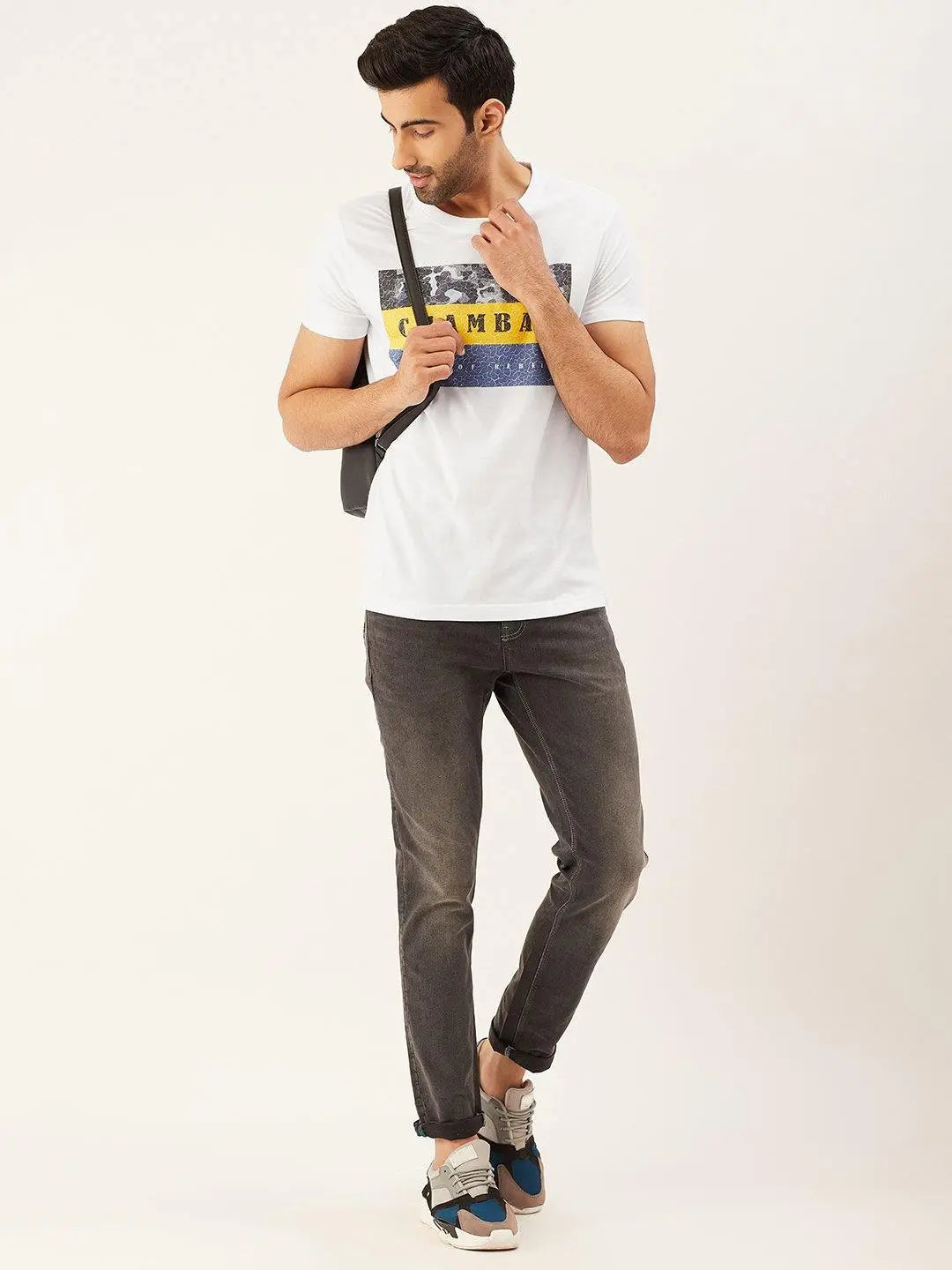 Land Of Rebel White T-Shirt - The Chambal