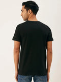 Moon Sliced Black T-Shirt - The Chambal
