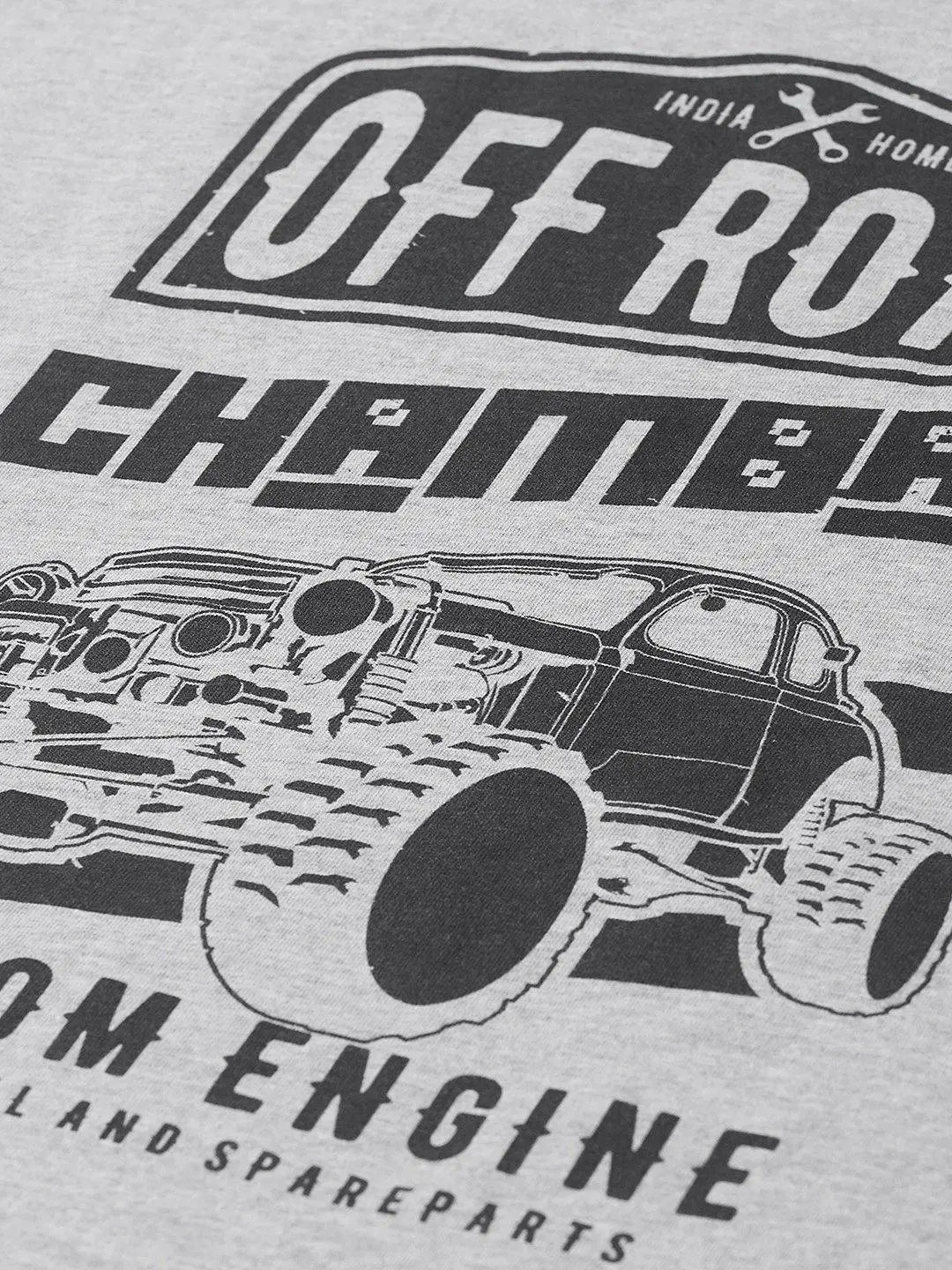 Offroad Grey T-Shirt - The Chambal
