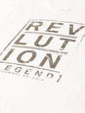 Revlution White T-Shirt - The Chambal