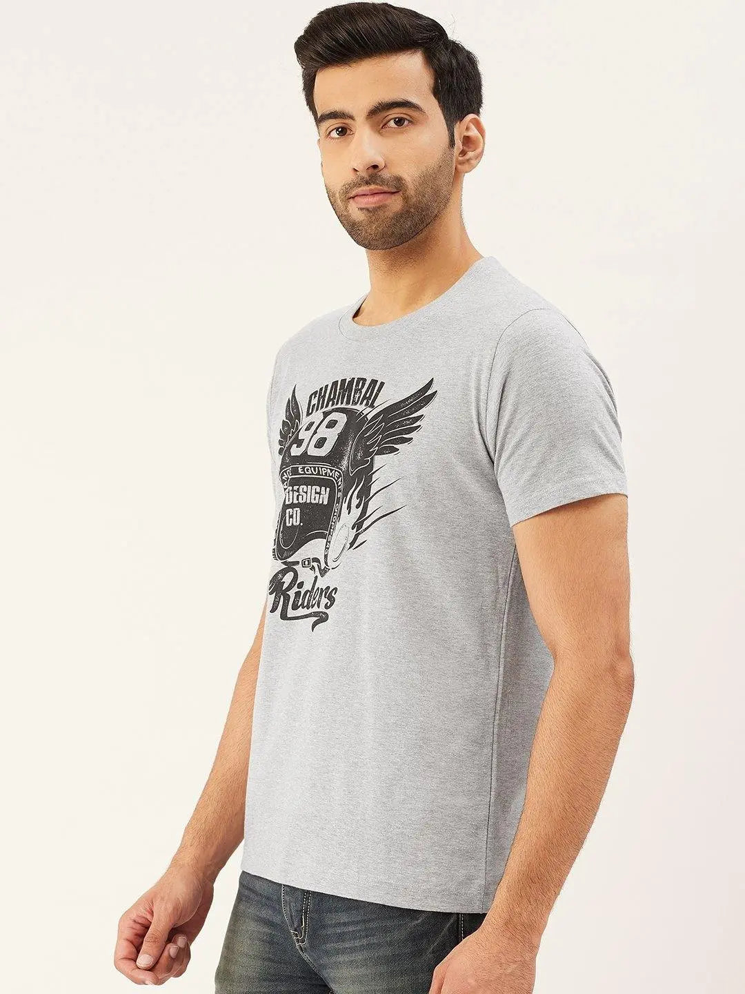 Chambal Rider Grey T-Shirt - The Chambal