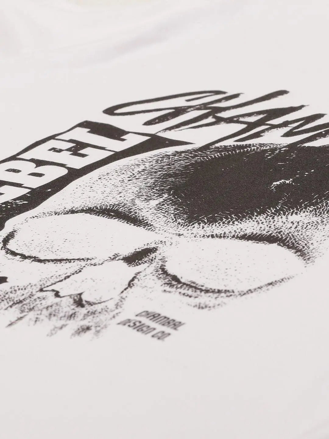 Chambal Skull White T-Shirt - The Chambal
